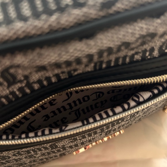 Juicy Couture Black and Gold Logo Crossbody - Picture 5 of 5